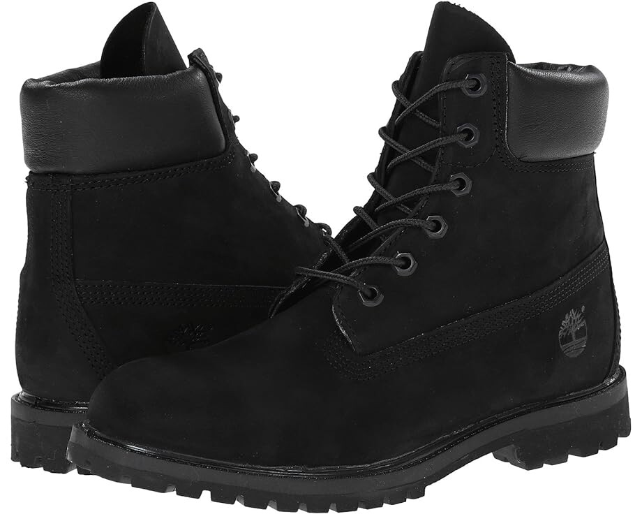

Ботинки Timberland 6" Premium, цвет Black Nubuck