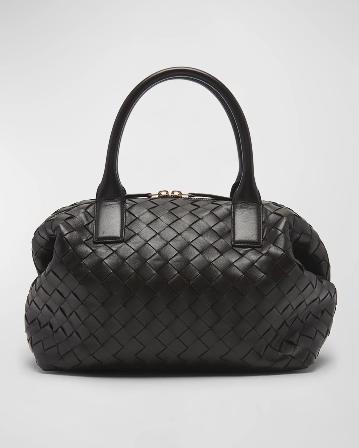 

Средняя сумка Bauletto Bottega Veneta, цвет Teal Washed-M Brass