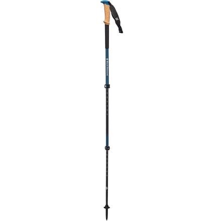 

Трекинговые палки Alpine Carbon Cork WR Black Diamond, цвет Astral Blue