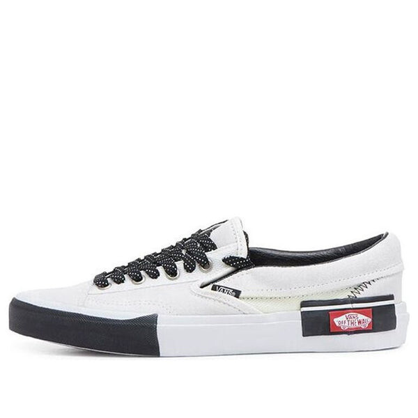 

Кроссовки Vans Slip-On CAP Reflective 'Marshmallow', белый