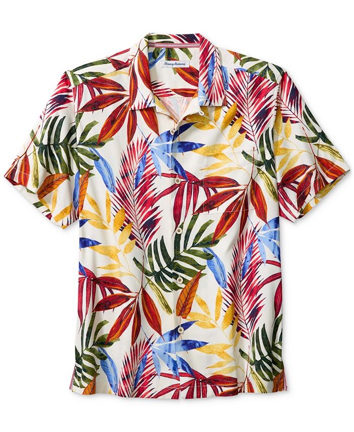 

Мужская рубашка с короткими рукавами Soriano Fronds Tommy Bahama, тан/бежевый