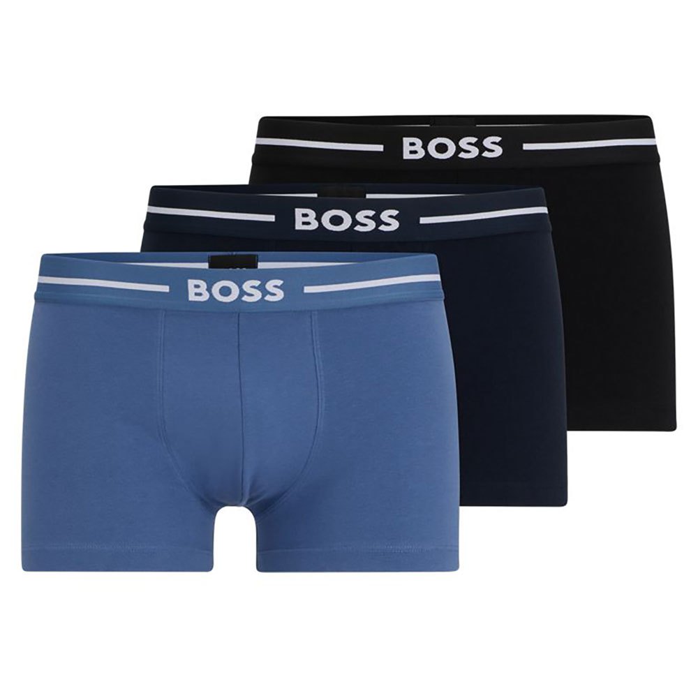 

Боксеры BOSS Bold 10257114 Long Slip 3 шт, разноцветный