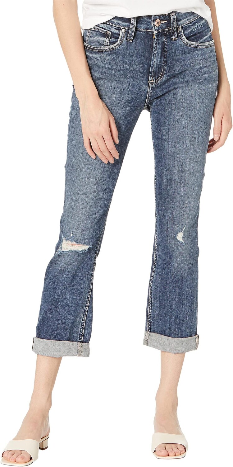 

Джинсы Silver Jeans Co. Avery High-Rise Capris L44922EGX398, индиго