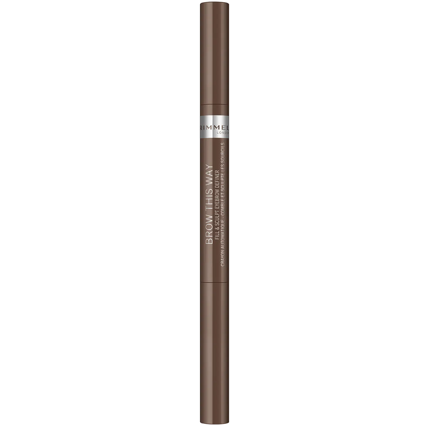 

Автоматический карандаш для бровей средний 002 Rimmel Brow This Way Fill & Sculpt, 0,25 гр