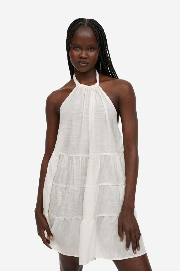 

Пляжное платье с застежкой на шее H&M