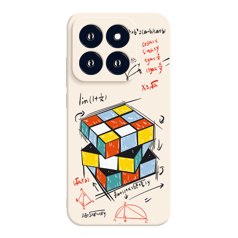 

Чехол для телефона Jiong Bear, DWLBMF69 - Rubik's Cube Antique White
