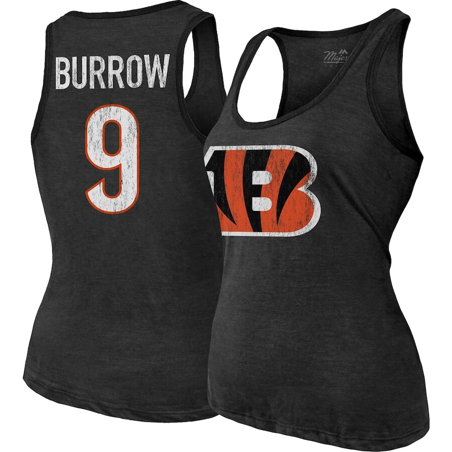 

Топ Majestic Threads Cincinnati Bengals, черный