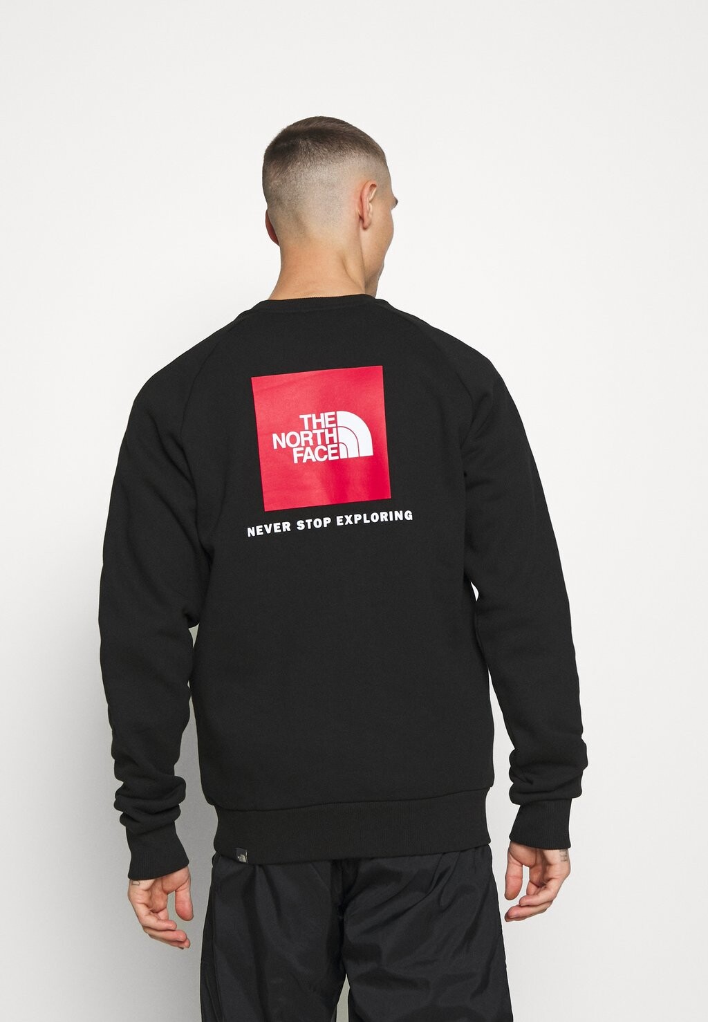 

Толстовка RAGLAN CREW The North Face, черный