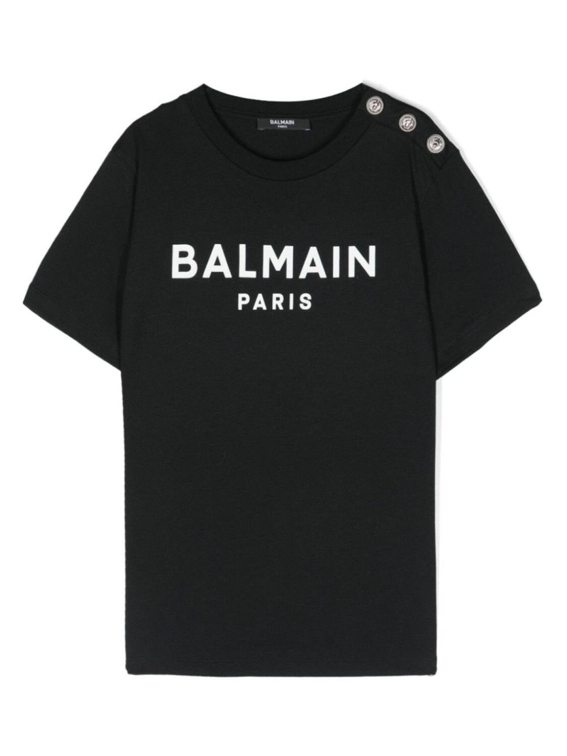 

Balmain Kids футболка с логотипом, черный