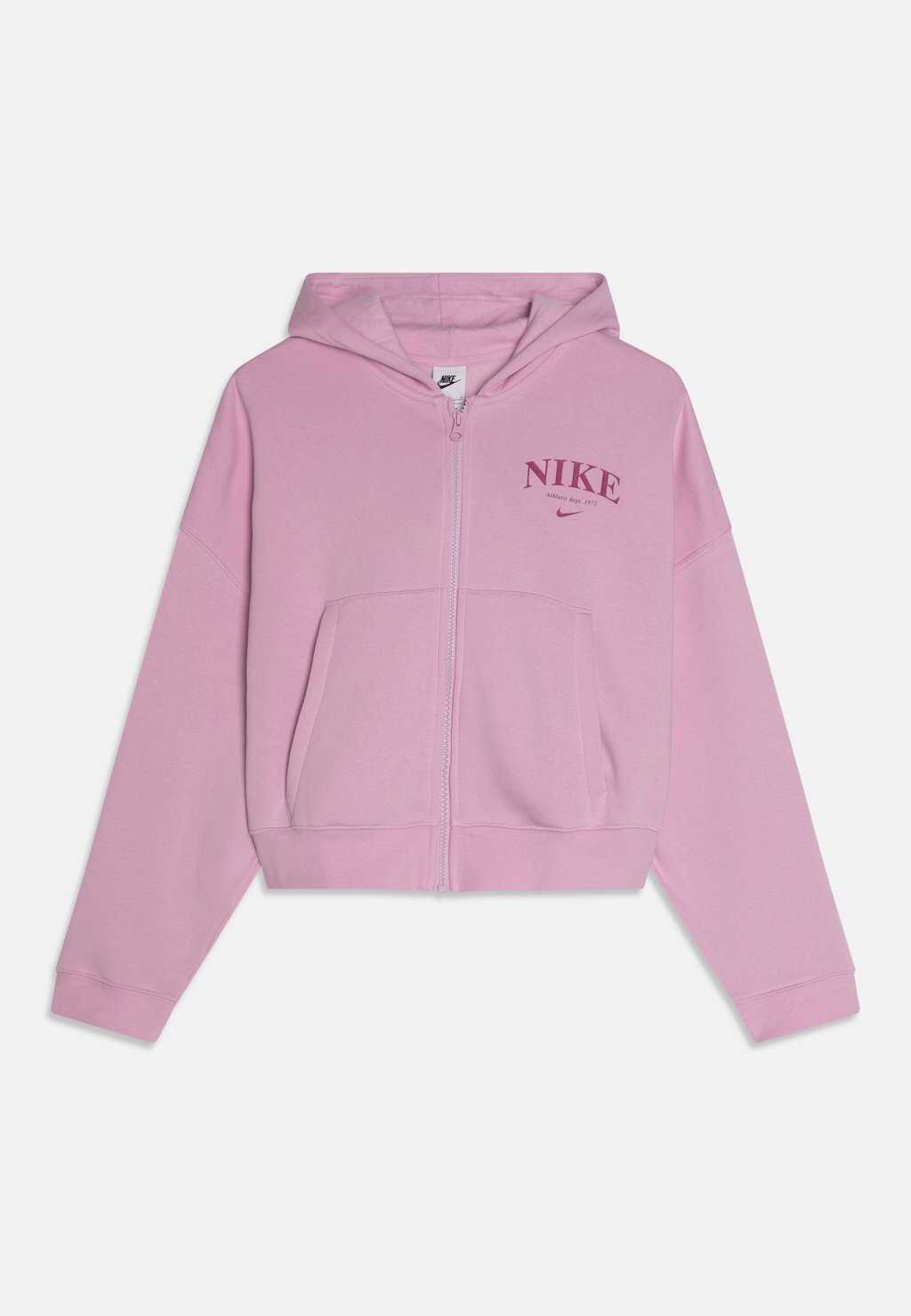 

Толстовка на молнии G NSW TREND FLC FZ HOODIE Nike Sportswear, розовый