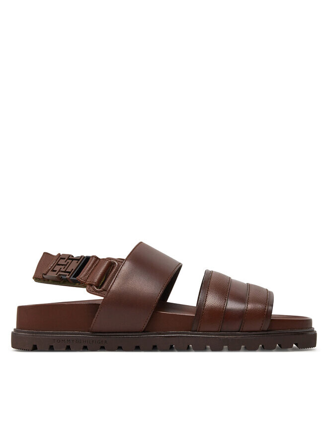 

Сандалии Tommy Hilfiger Elevated Th Buckle Lth Sandal FM0FM05007, коричневый