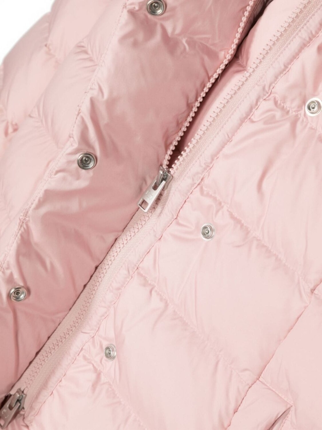 

Woolrich Kids пуховик с капюшоном, розовый