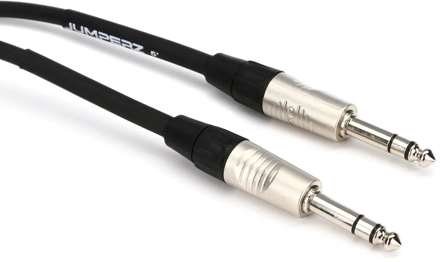 

JUMPERZ JB2TRS-5 Blue Line Соединительный кабель TRS «папа» 1/4 дюйма — штекер TRS 1/4 дюйма — 5 футов
