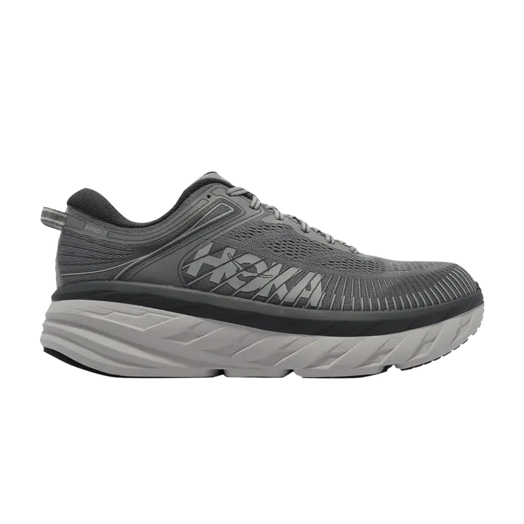 

Кроссовки HOKA Bondi 7 2E Wide 'Wild Dove', серый