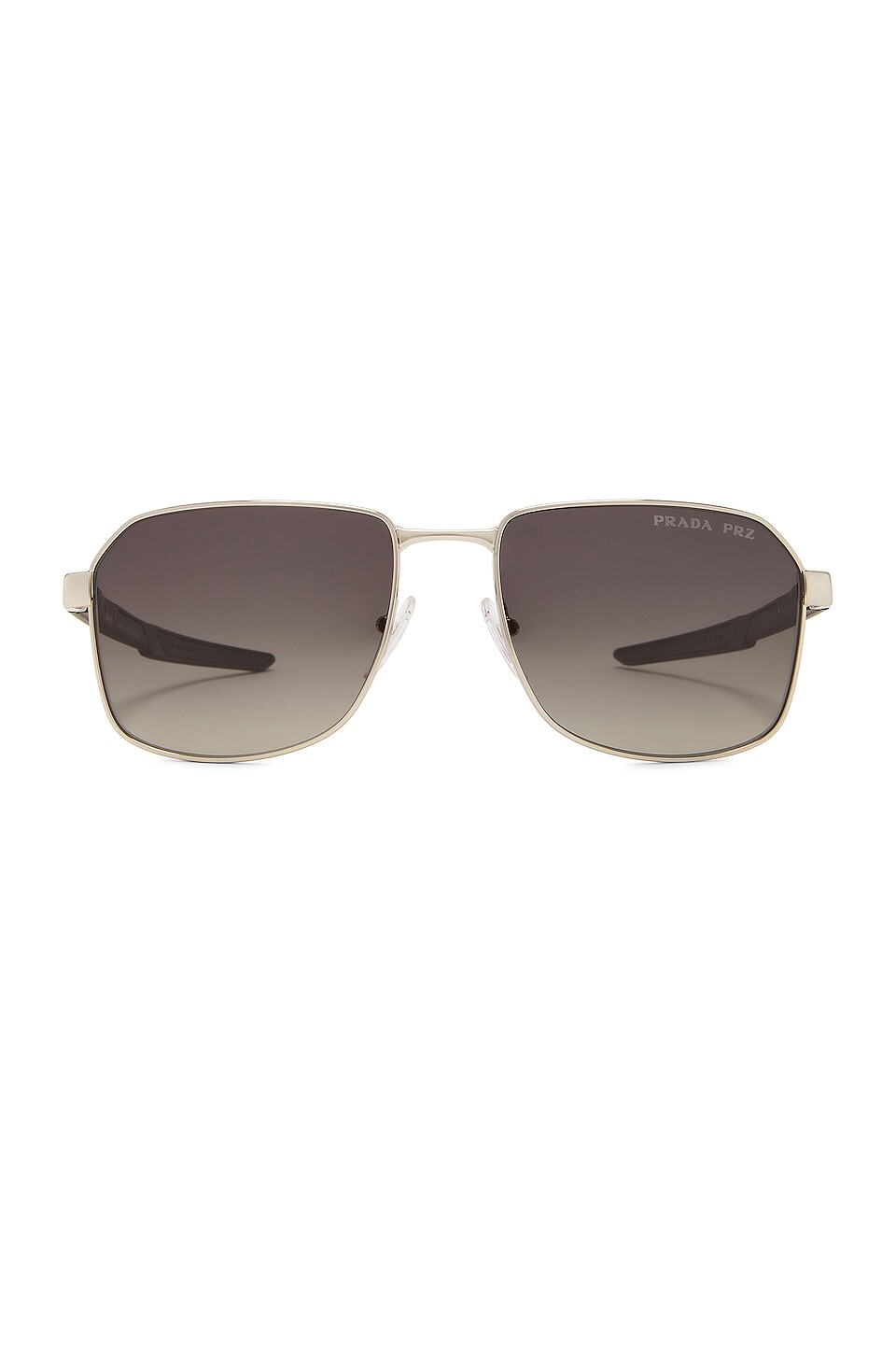

Солнцезащитные очки Prada Square Frame Polarized, серый