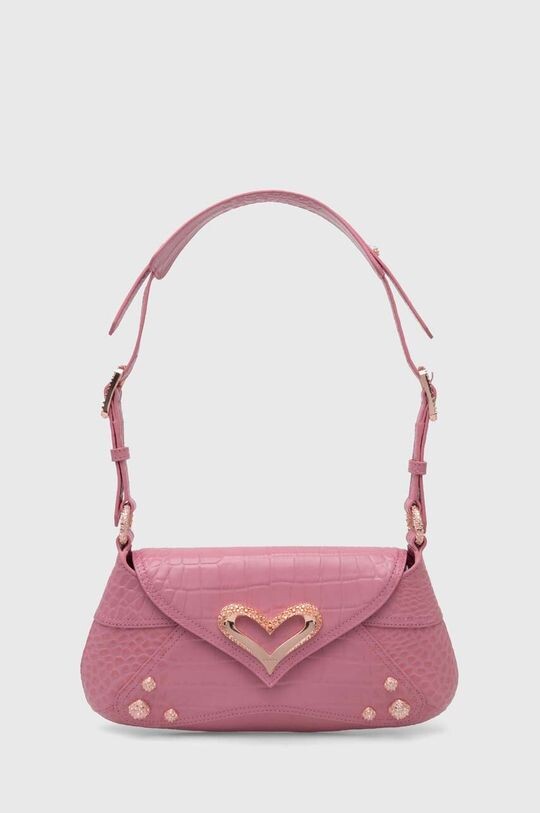 

Кожаная сумочка Pinko, розовый