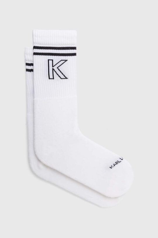 

Носки Карла Лагерфельда Karl Lagerfeld, белый