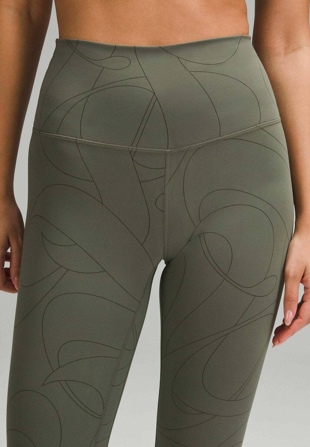 

Тайтсы ALIGN™ HIGH-RISE 64CM lululemon, зеленый