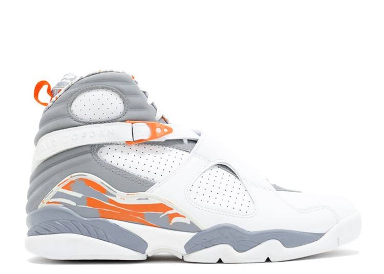 

Кроссовки AIR JORDAN 8 RETRO 'ORANGE BLAZE', белый
