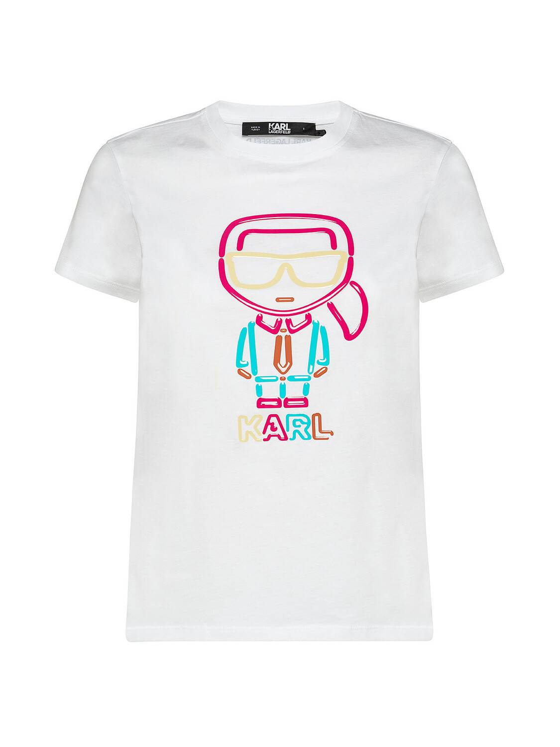 

Футболка с логотипом Jelly Karl Karl Lagerfeld, белый