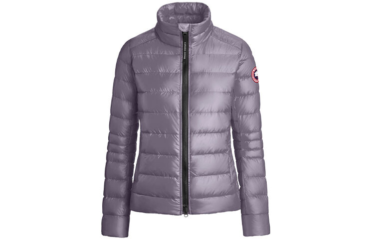 

Женский пуховик Canada Goose, фиолетовый