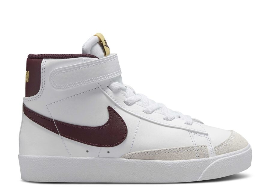 

Кроссовки Nike Blazer Mid, цвет White Burgundy Crush