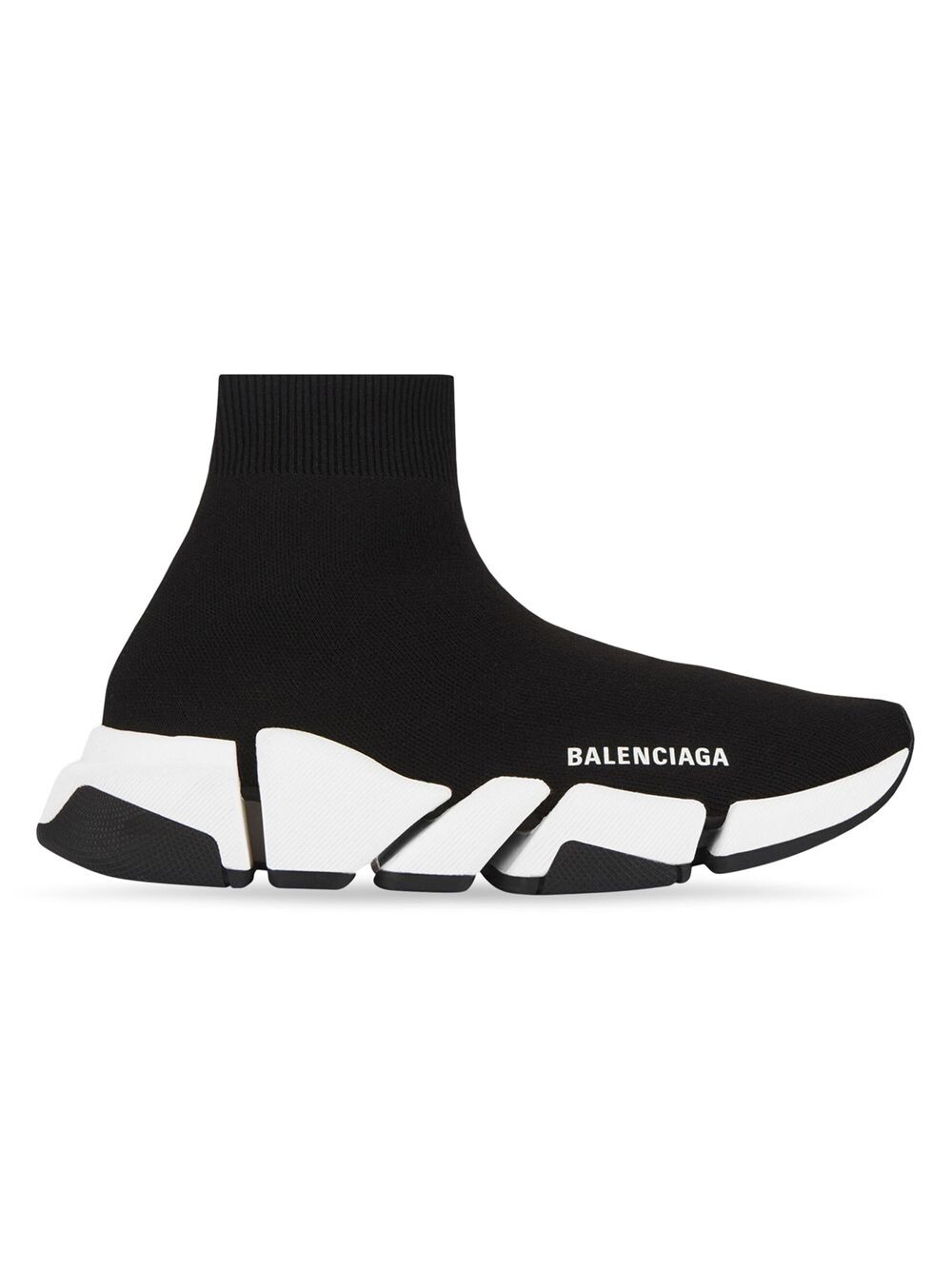 Кроссовки Speed 2.0 из переработанного трикотажа Balenciaga, черный