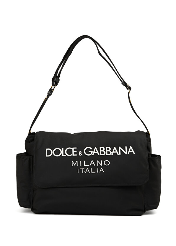 Черная сумка для ухода за ребенком Dolce&Gabbana