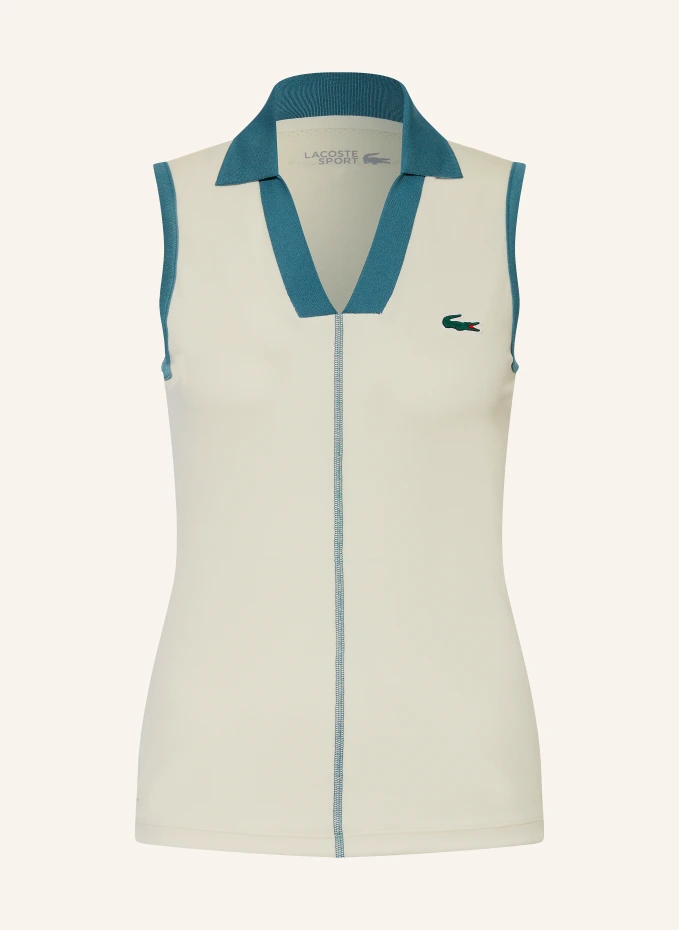 

Функциональная рубашка-поло Lacoste, экрю