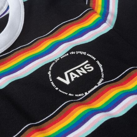

Мини-футболка Pride 22 женская Vans, черный