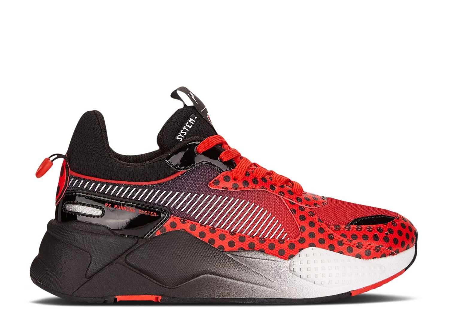 

Кроссовки Puma Miraculous X Rs-X Big Kid 'Ladybug', черный