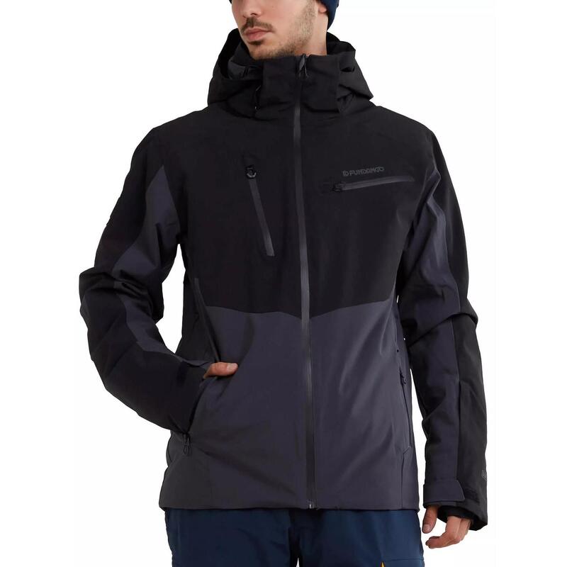 Мужская лыжная куртка Telluride Jacket - черный Fundango, цвет schwarz лыжная куртка punch padded jacket women черный fundango цвет schwarz