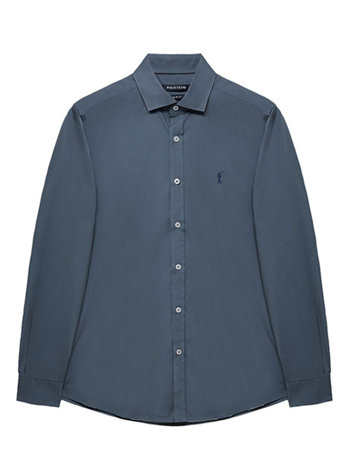 

Рубашка Polo Club Slim fit, темно синий