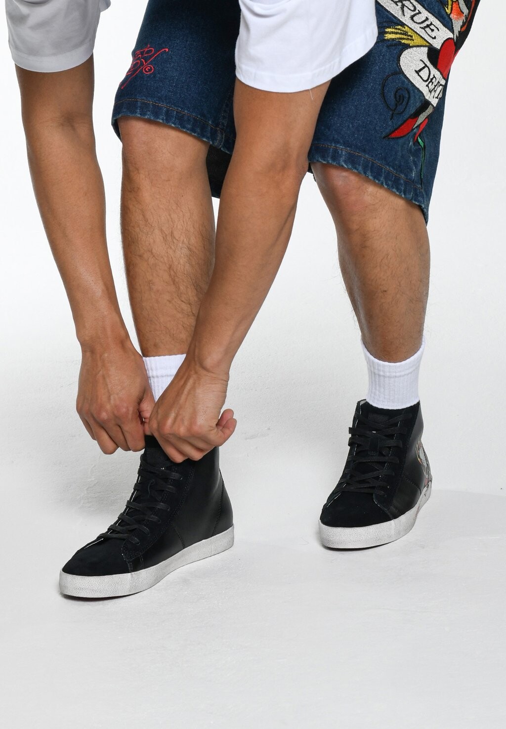 

Высокие кеды Ed Hardy