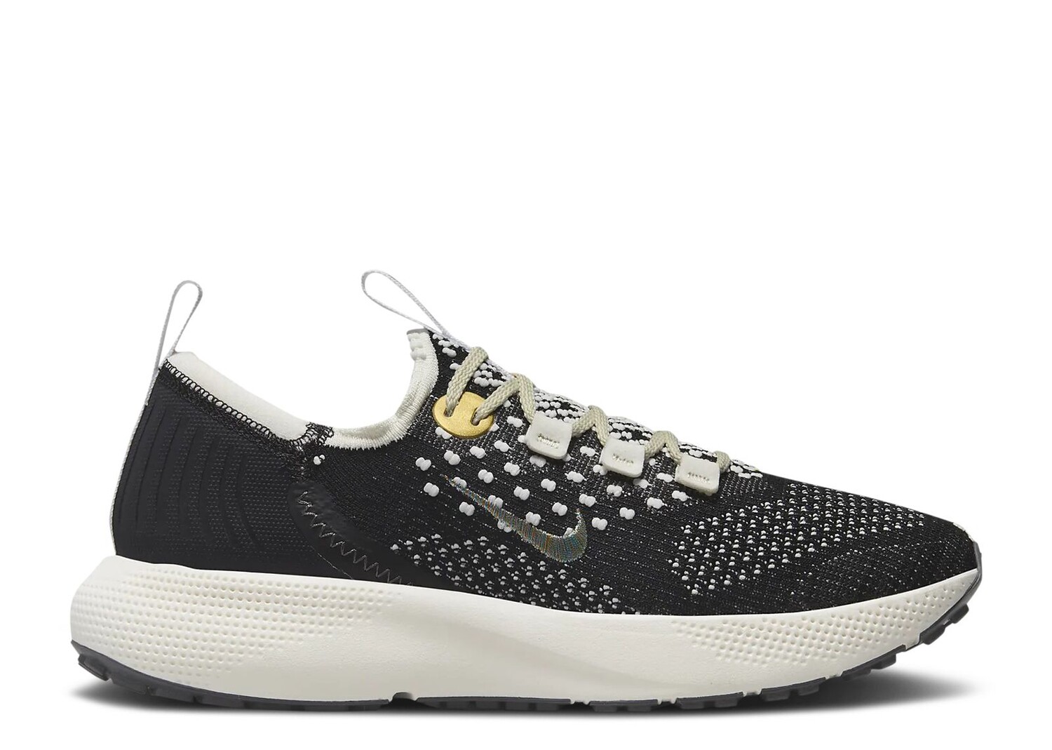 

Кроссовки Nike Wmns React Escape Run Flyknit 'Black Metallic Vivid Gold', черный