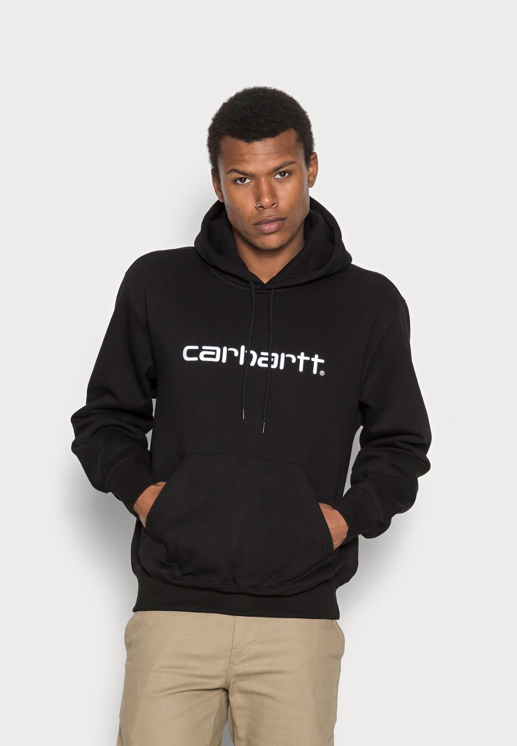 

Худи Carhartt WIP, черно-белый, Черный