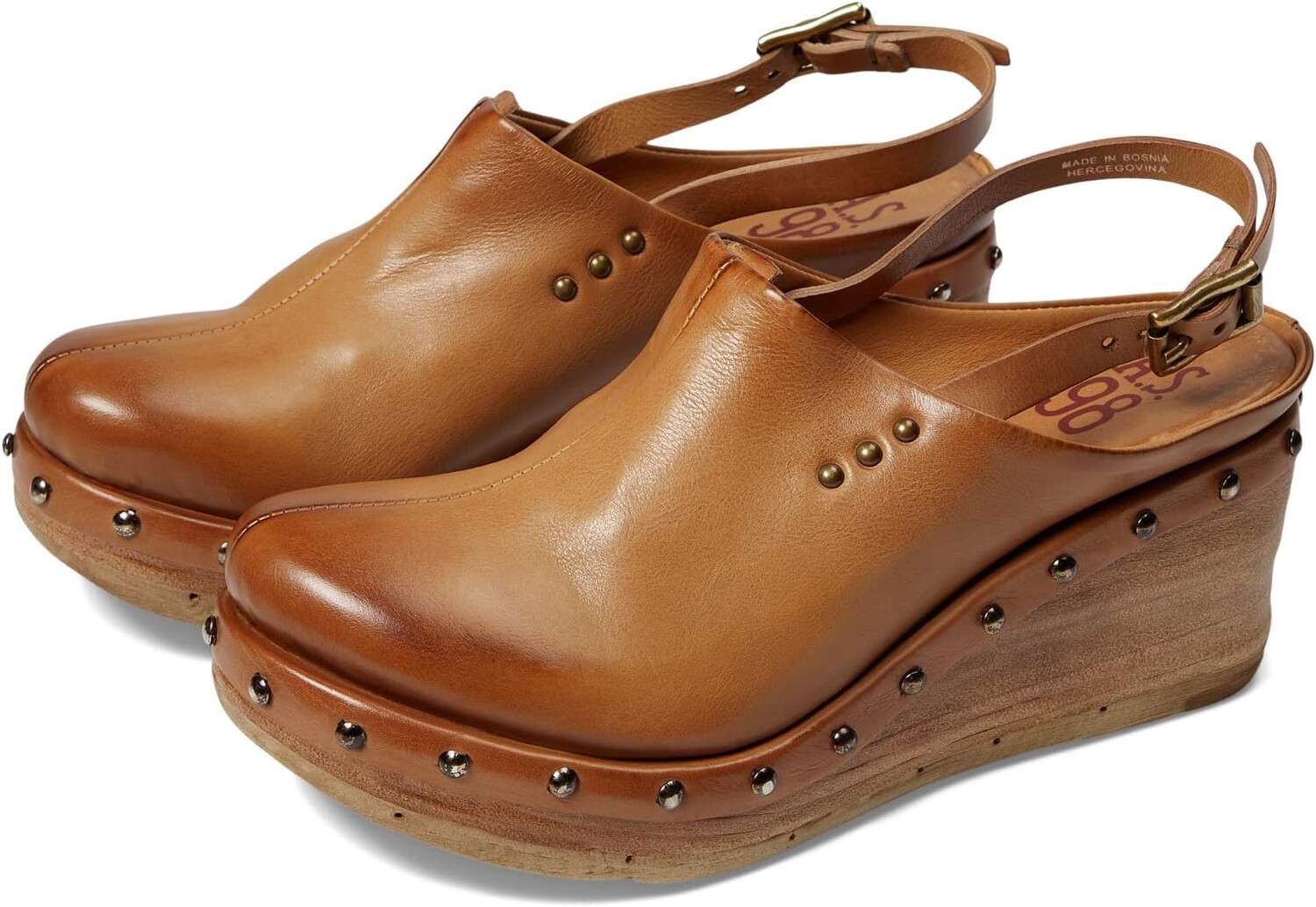 

Туфли на танкетке Puck A.S. 98, цвет Camel