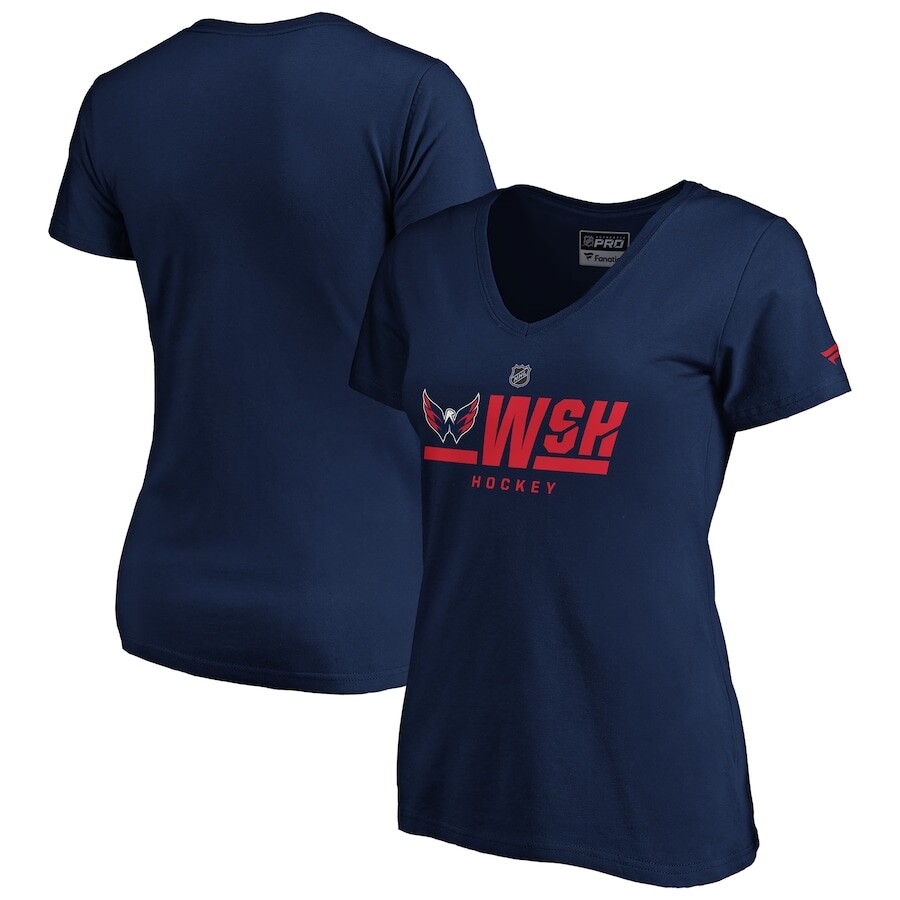 

Футболка с коротким рукавом Fanatics Branded Washington Capitals, нави