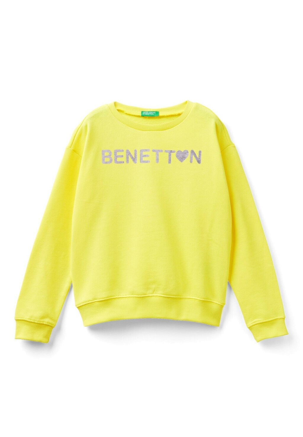 

Толстовка With Logo United Colors of Benetton, желтый