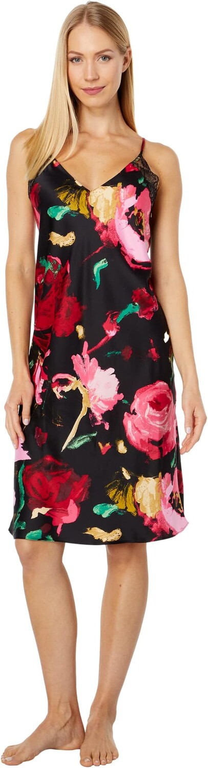 

Комбинезон Haiku-Charm с кружевом Natori, цвет Black Multi