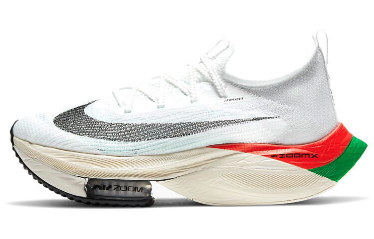 

Кроссовки Nike Air Zoom Alphafly Next, белый / оранжевый / зеленый