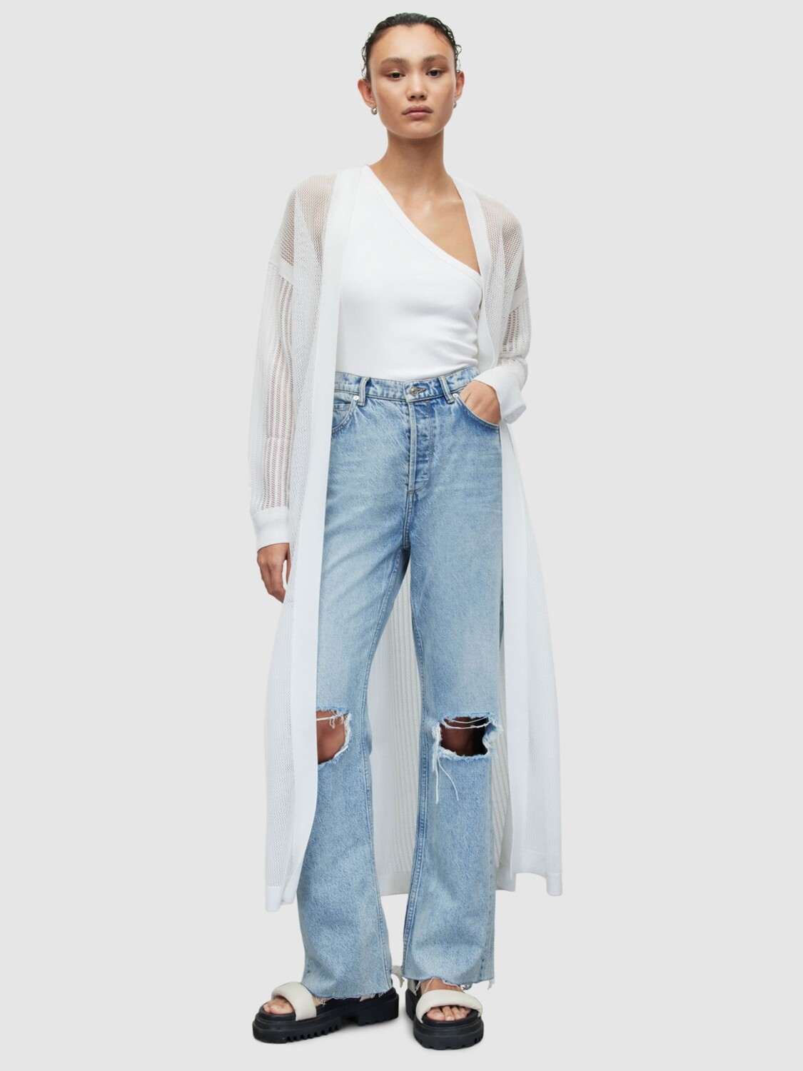 

Кардиган AllSaints Misha, Белый