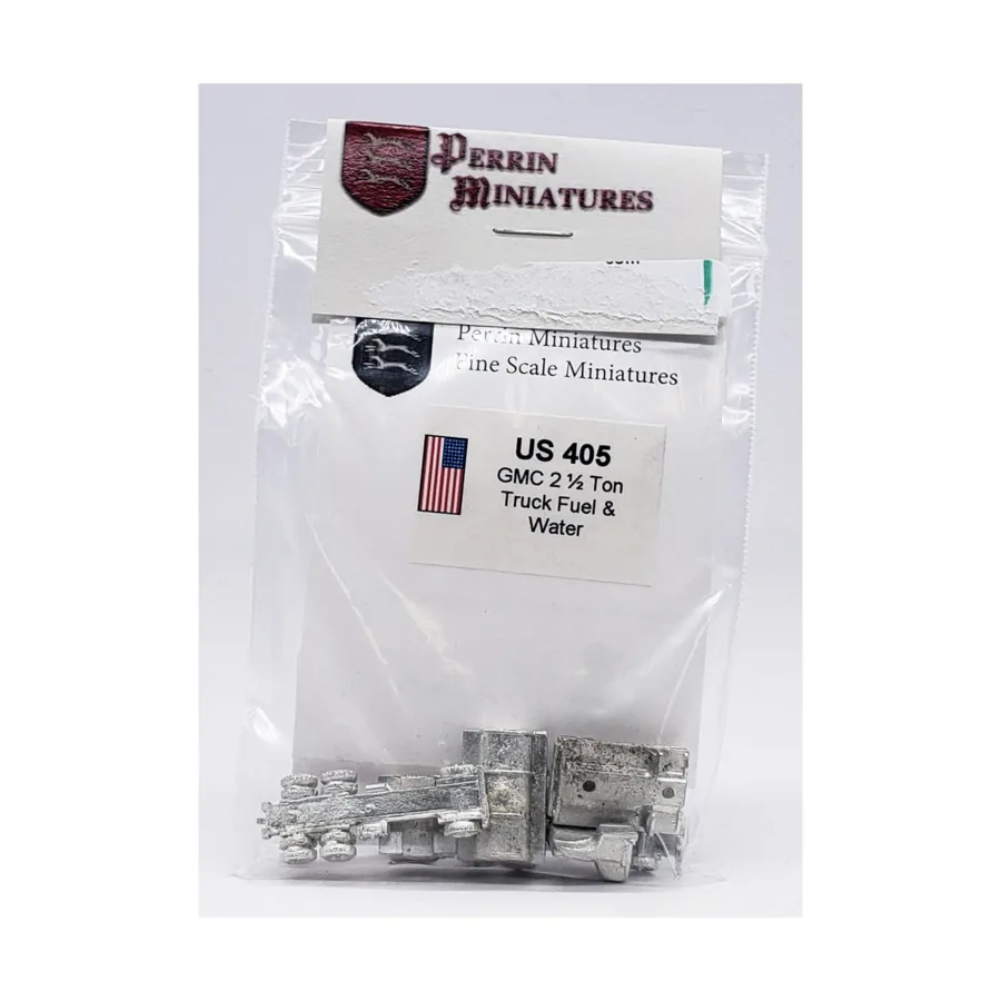 

GMC2 1/2-тонный грузовик для топлива и воды, WWII Miniatures - USA (10mm) (Perrin Miniatures)