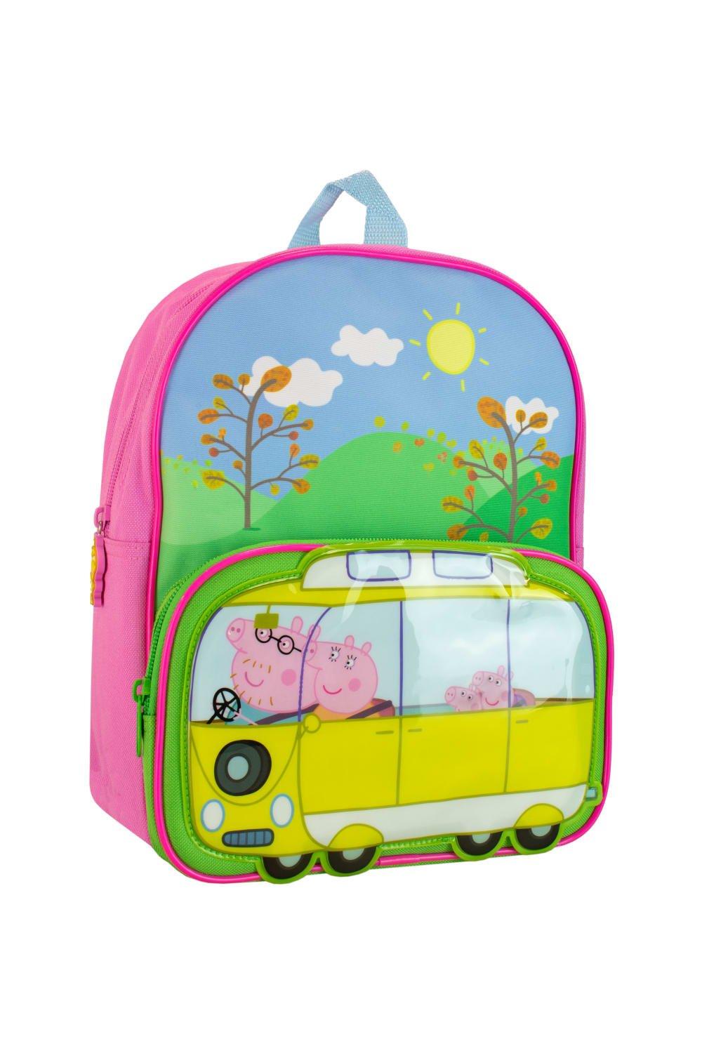 Детский рюкзак для кемпервана Peppa Pig, розовый набор бумажных масок свинка пеппа 12 шт