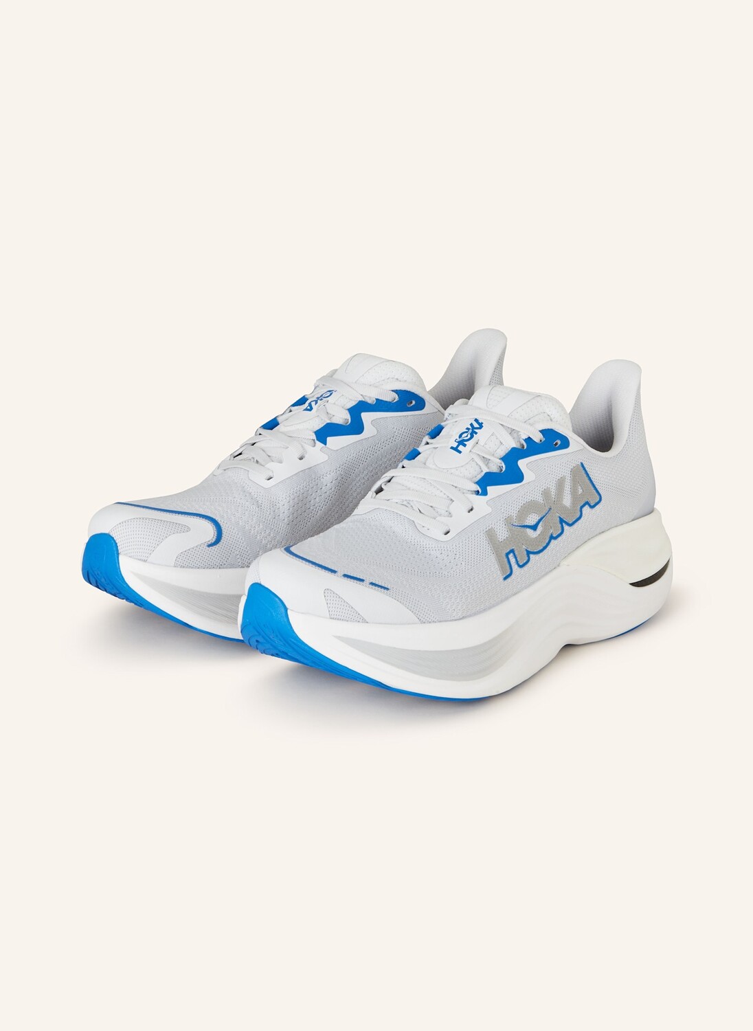 

Кроссовки skyward x HOKA, белый/синий