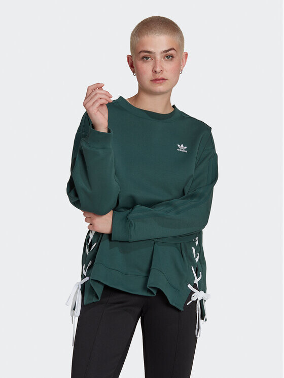 

Толстовка свободного кроя Adidas, зеленый