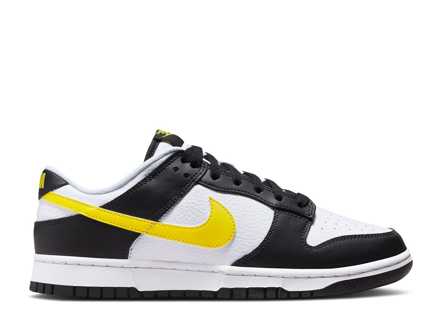 

Кроссовки Nike Dunk Low 'Black Opti Yellow', черный