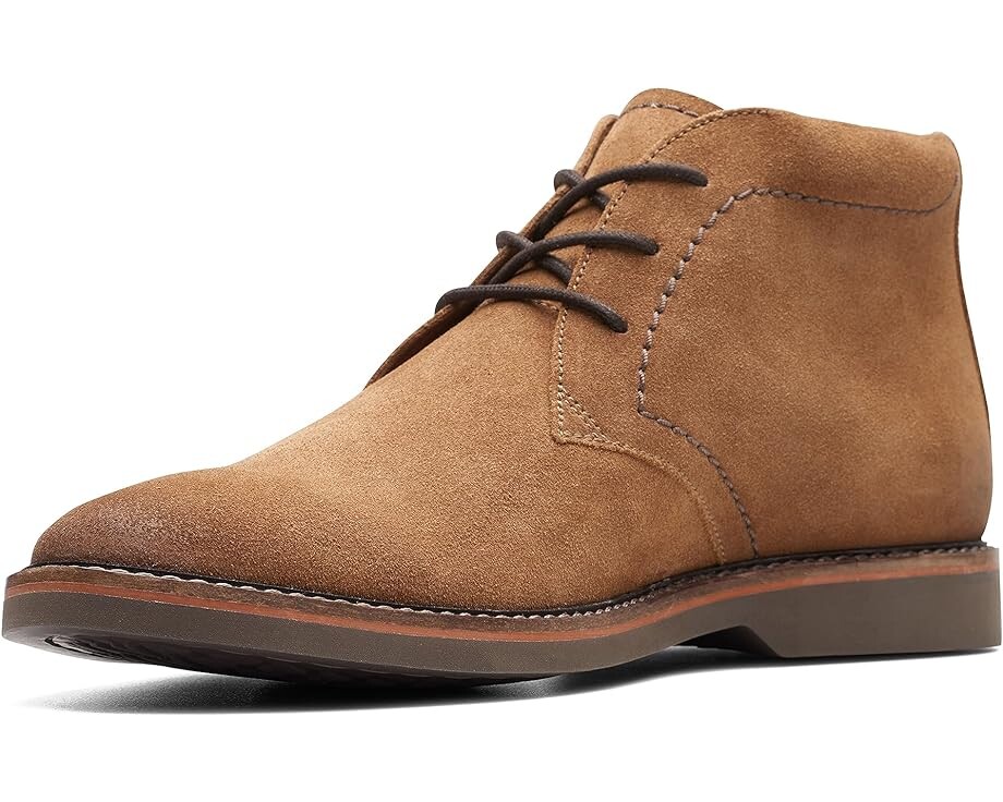 

Ботинки Clarks Atticus LT Hi, цвет Cognac Suede
