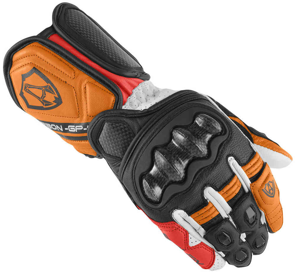 цена Мотоциклетные перчатки RG-X Arlen Ness, черный/белый/оранжевый