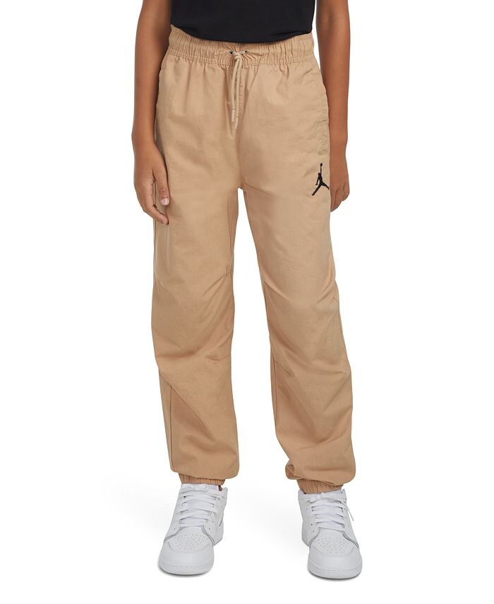 

Тканые брюки Big Boys Essentials Jordan, коричневый/бежевый